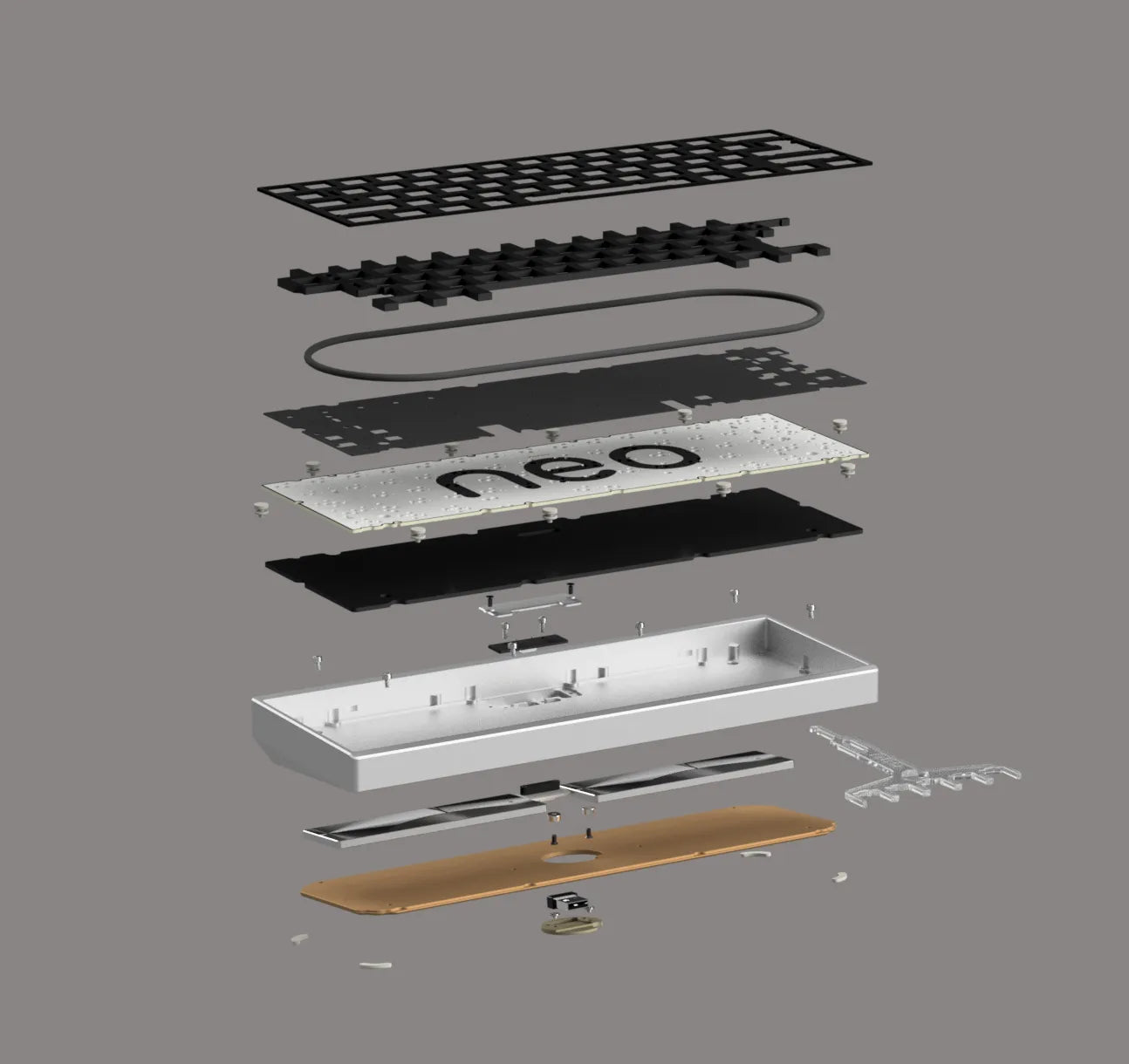 Neo60 Core - 60% ISO+ANSI Mechanical Custom Keyboard Kit