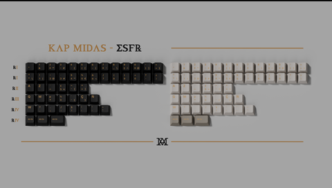 KAP Midas Keycaps
