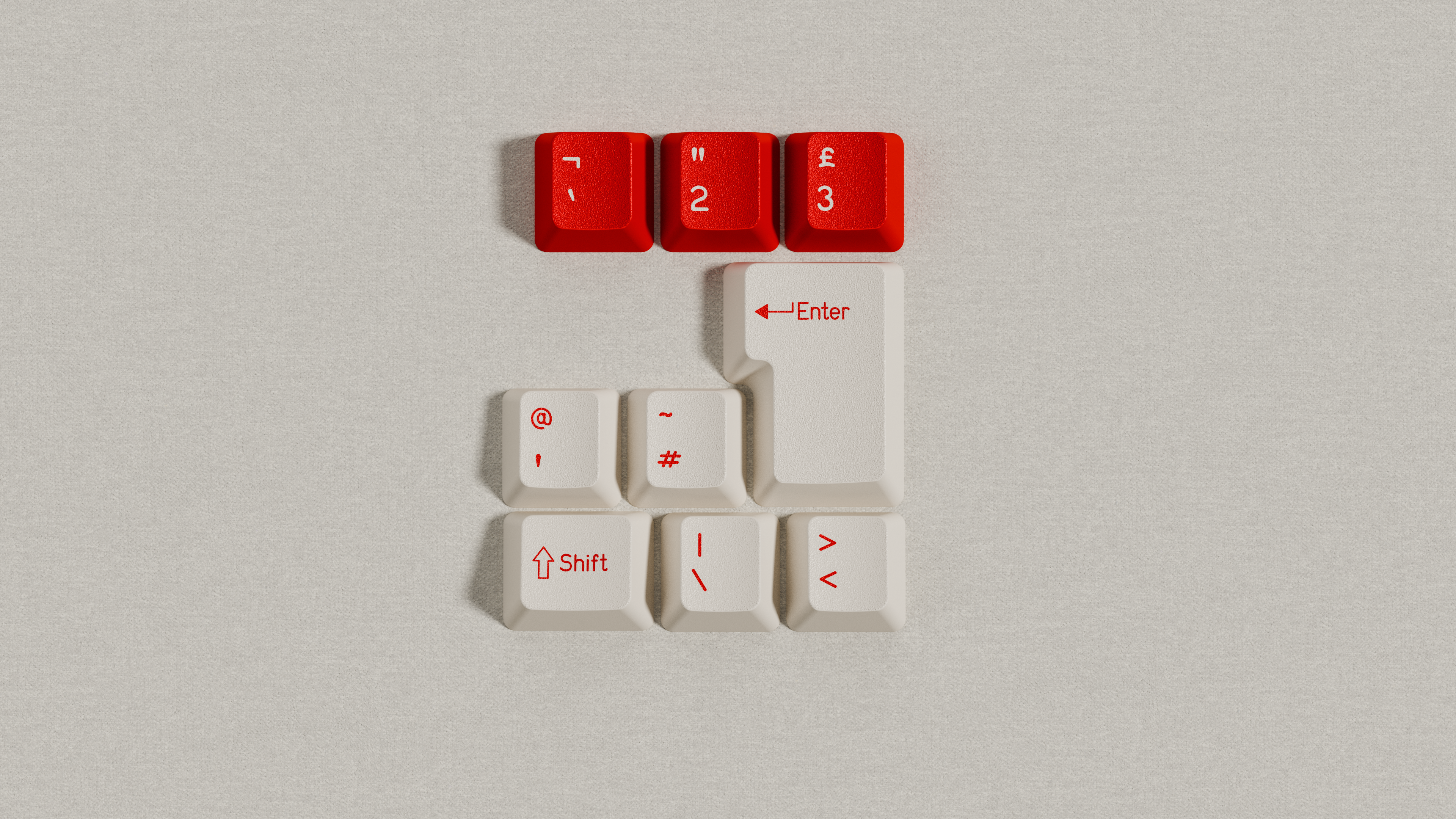 DCS Lam Alert Keycap Set