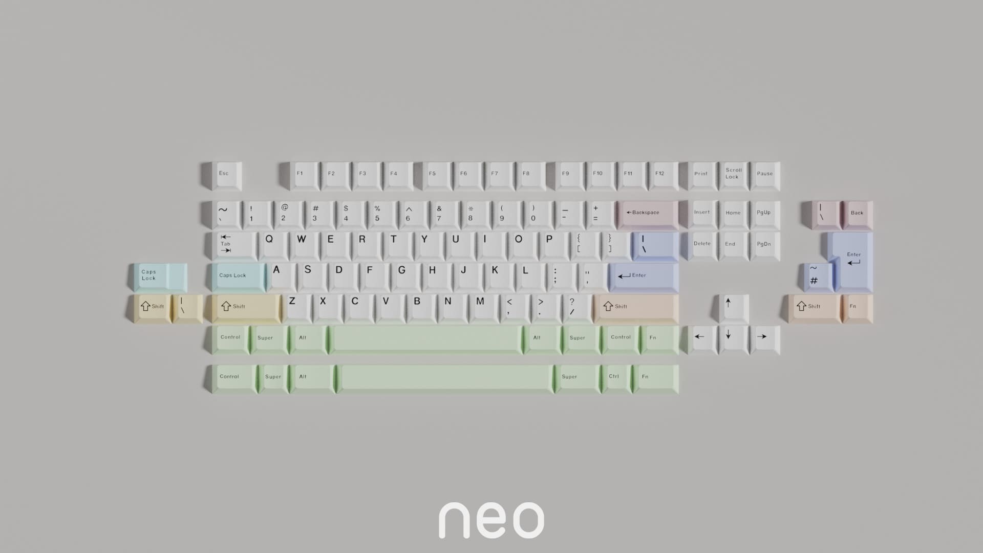Neo80 - TKL ISO+ANSI Mechanical Custom Keyboard Kit