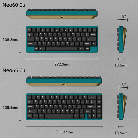 (In-Stock) Neo65 CU Keyboard Kit