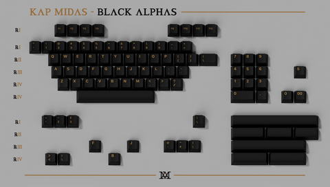 KAP Midas Keycaps