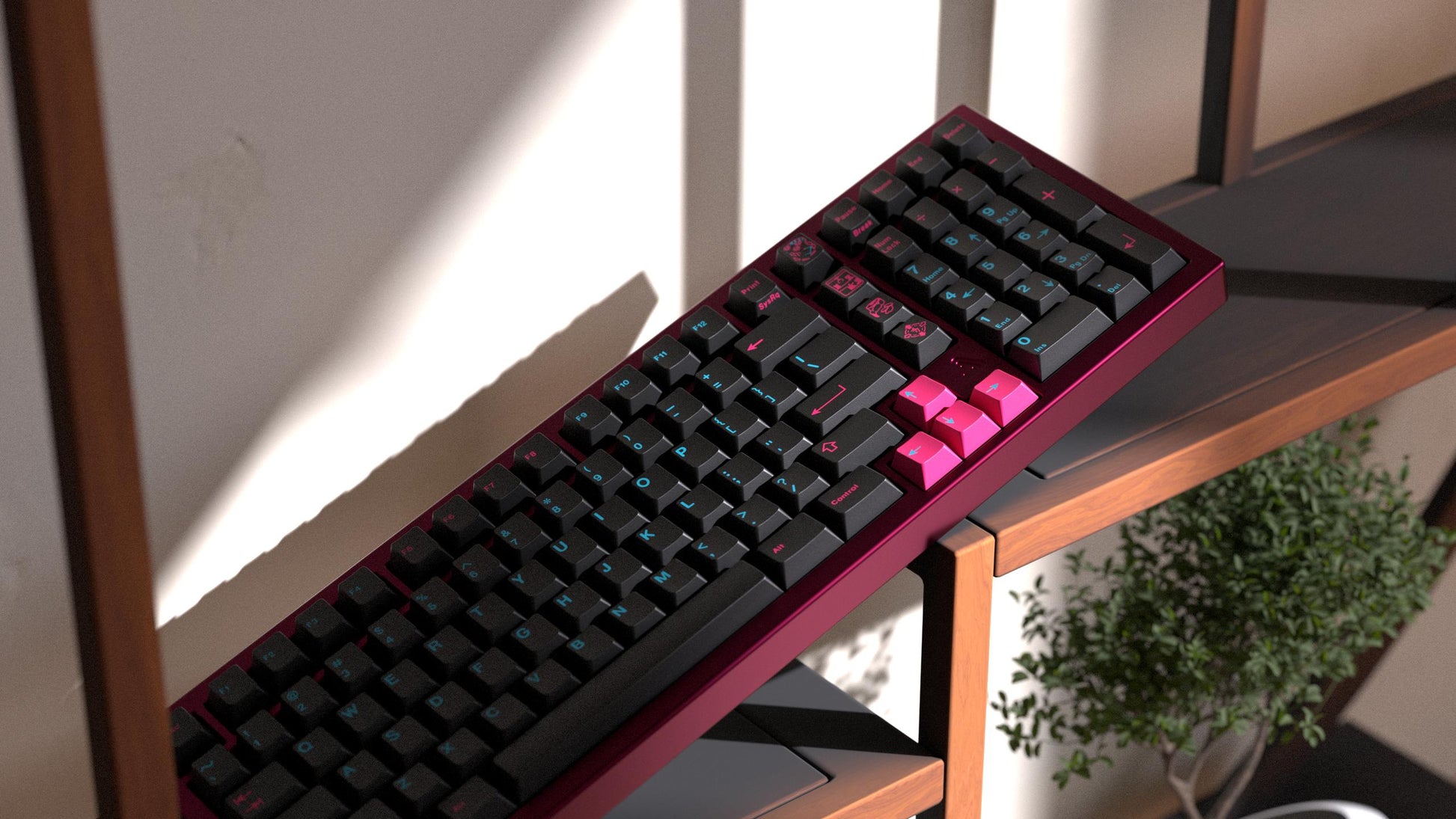 GMK Arcade keycap set render