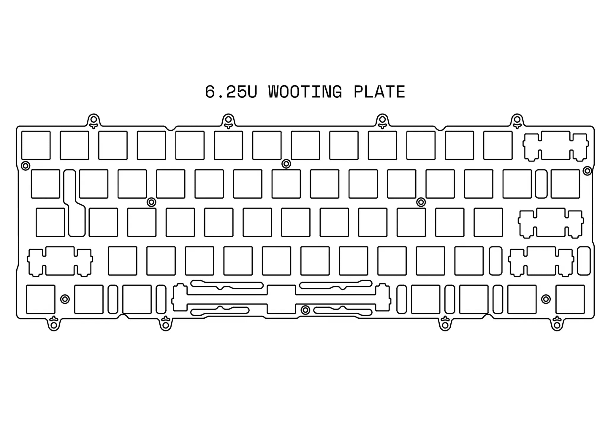 Gehirn60 Keyboard - Spare-Parts (Pre-Order)