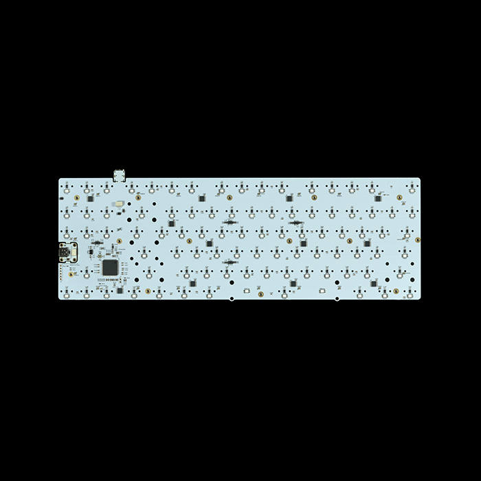Geon Venom TKL HE RGB PCB 6.25U back