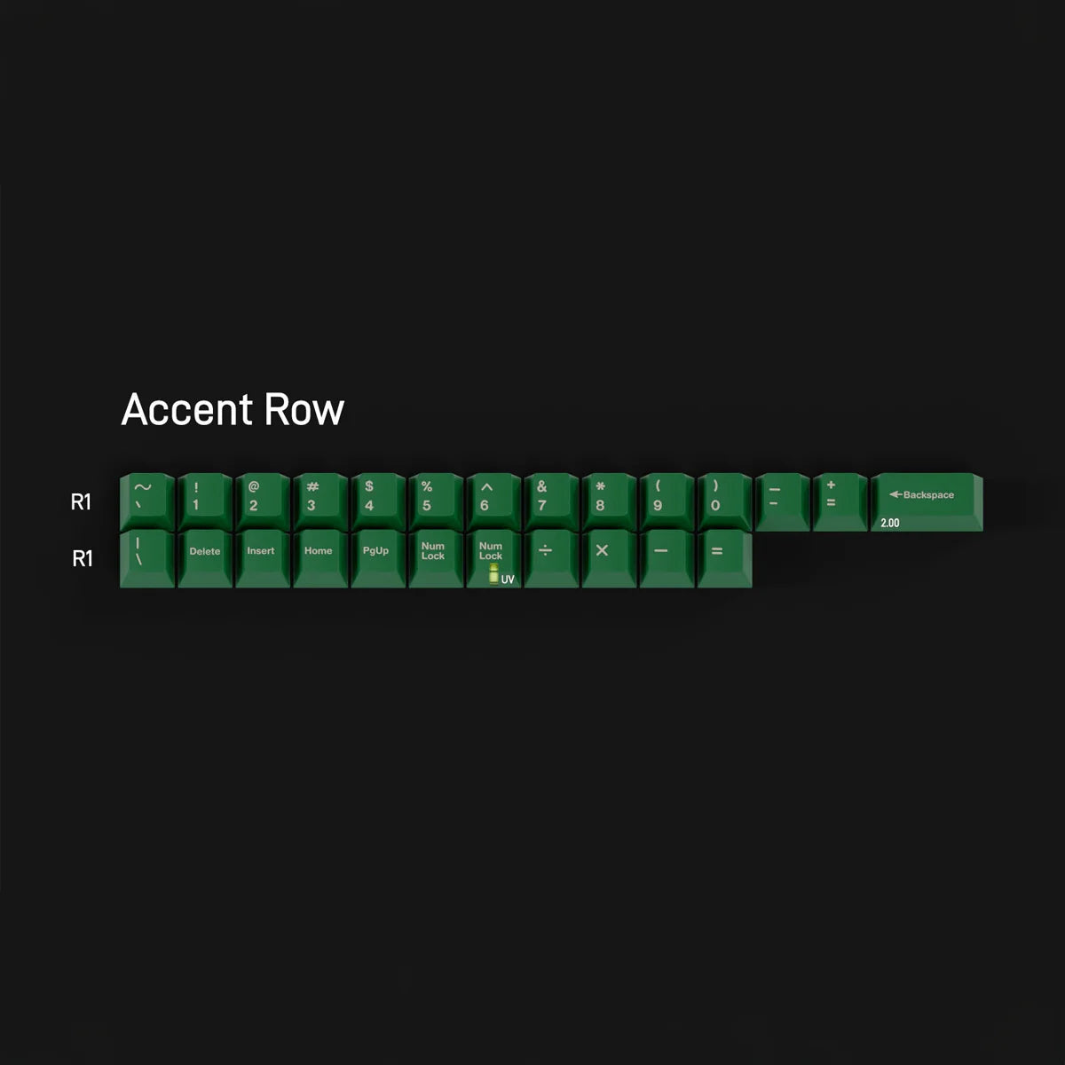 GMK CYL Green Alert Keycaps (Group-Buy)