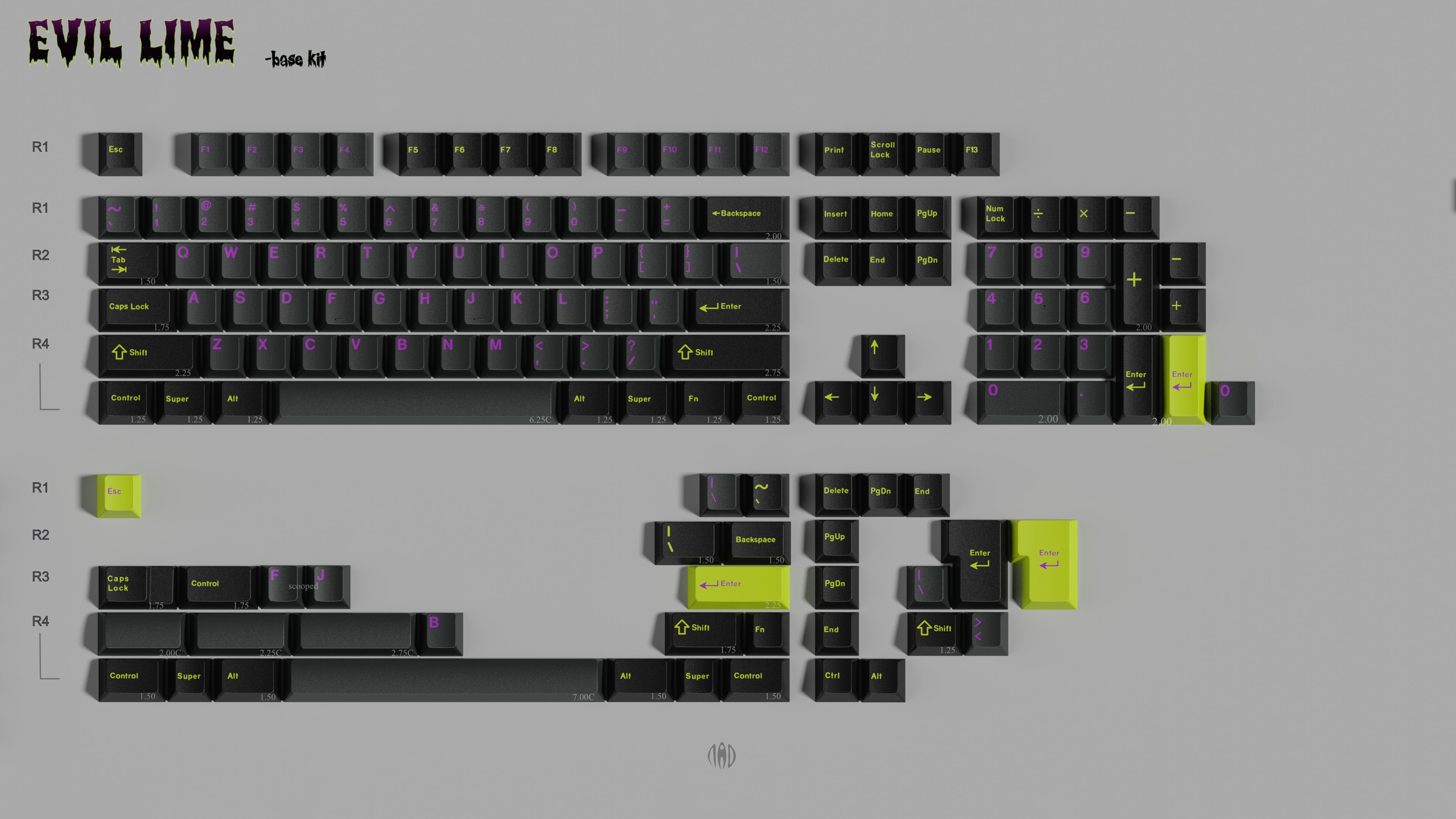 GMK Evil Lime (Group-Buy) – Delta Key Co.