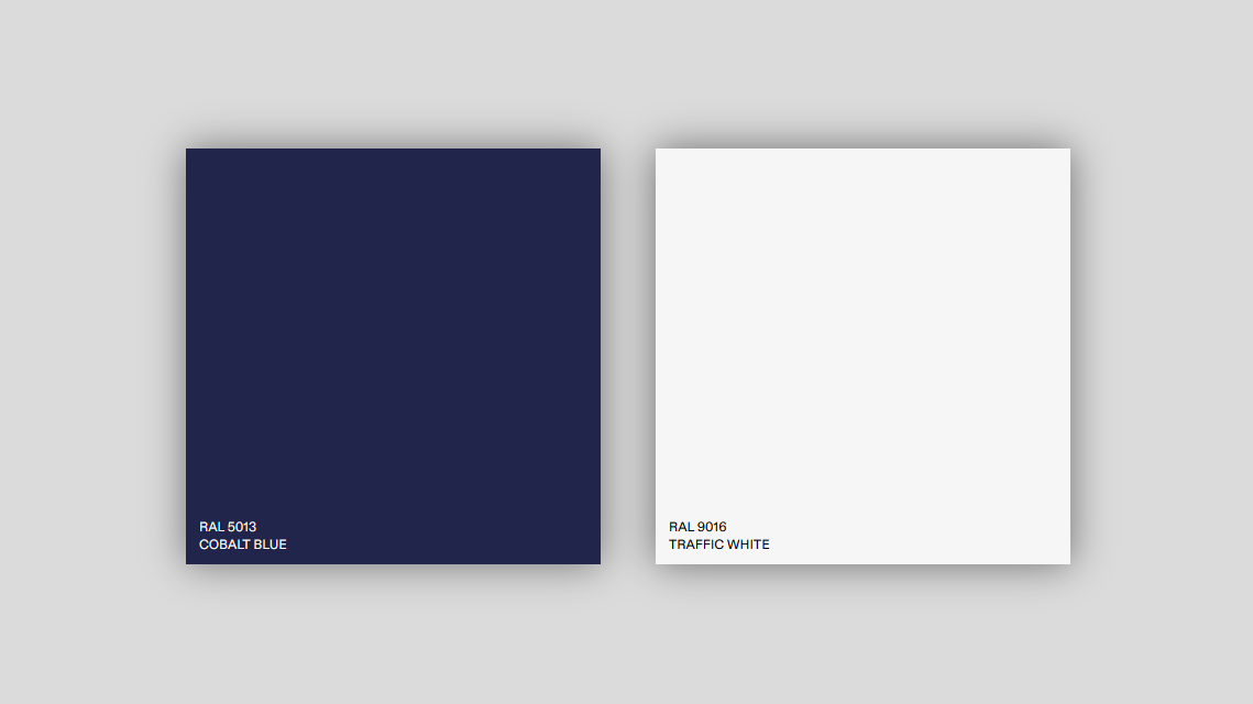 KKB Cobalt RAL colours
