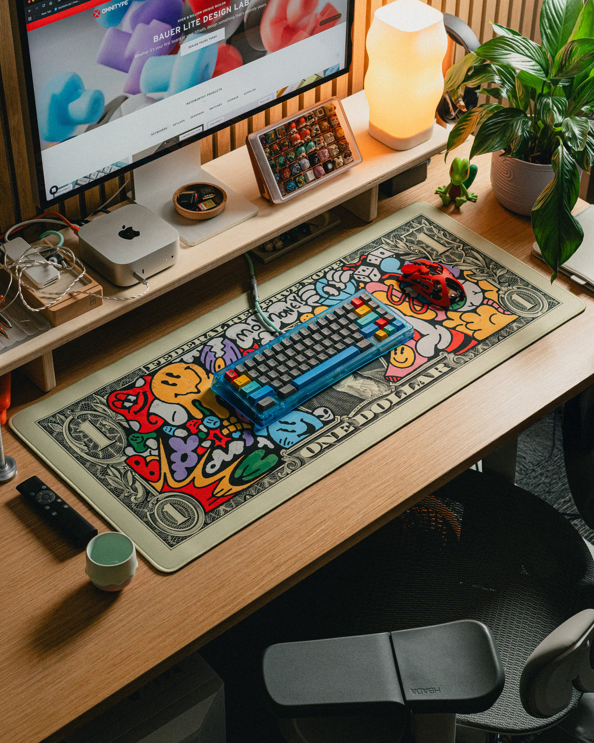 Money Deskmat by Afresh
