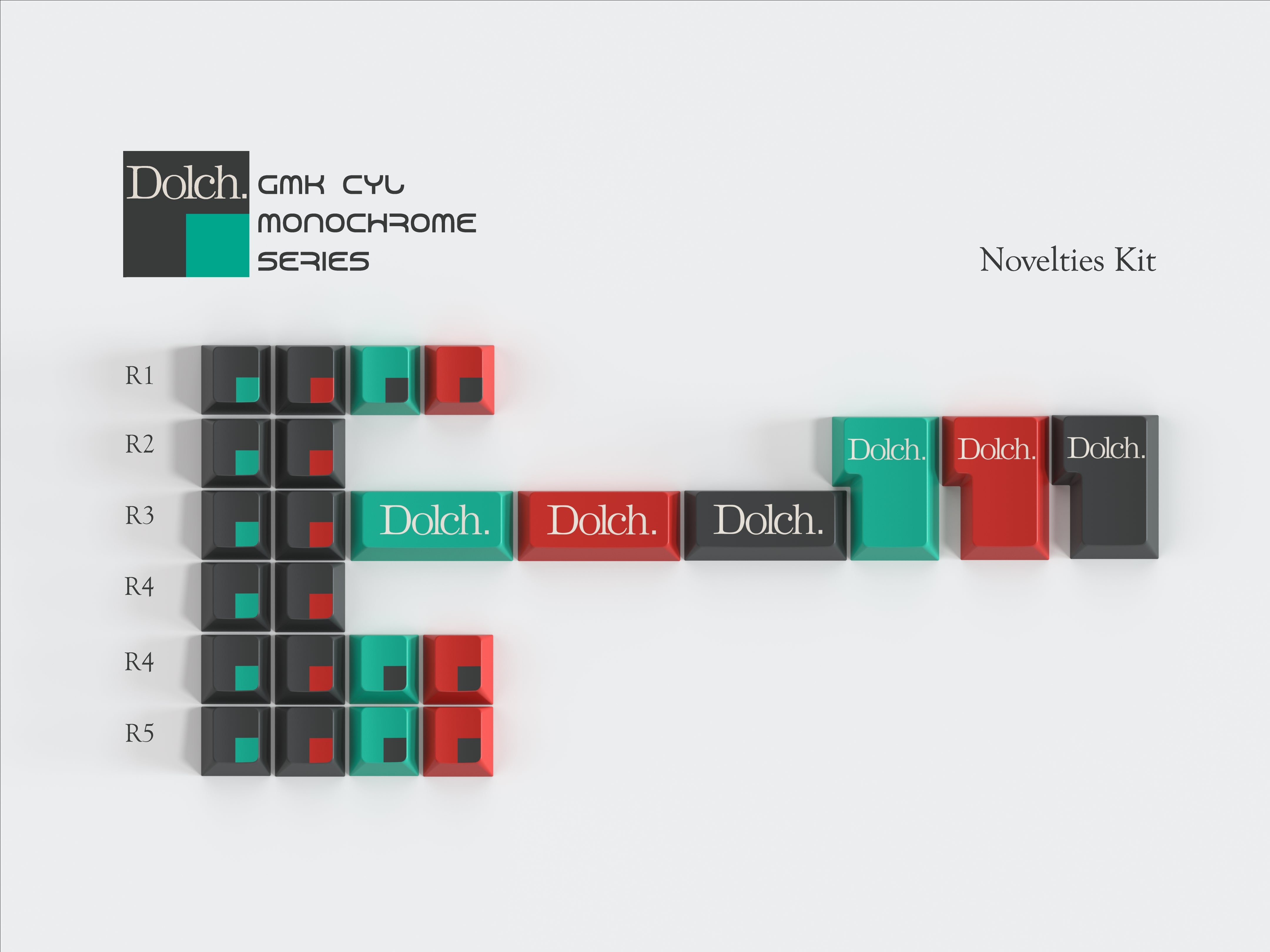 GMK CYL Monochrome Dolch (Pre-Order)