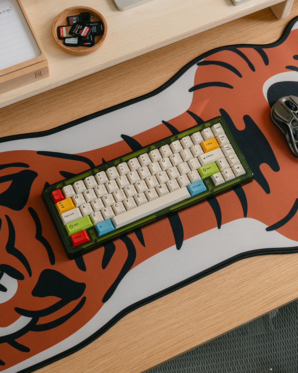 Tiger Deskmat by Afresh