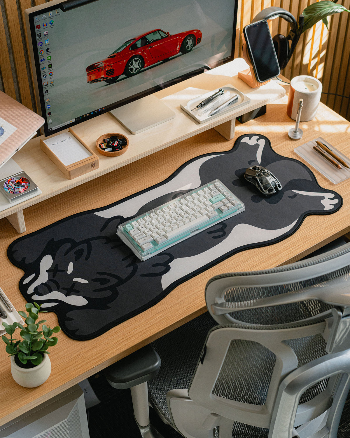 Wolf Deskmat by Afresh