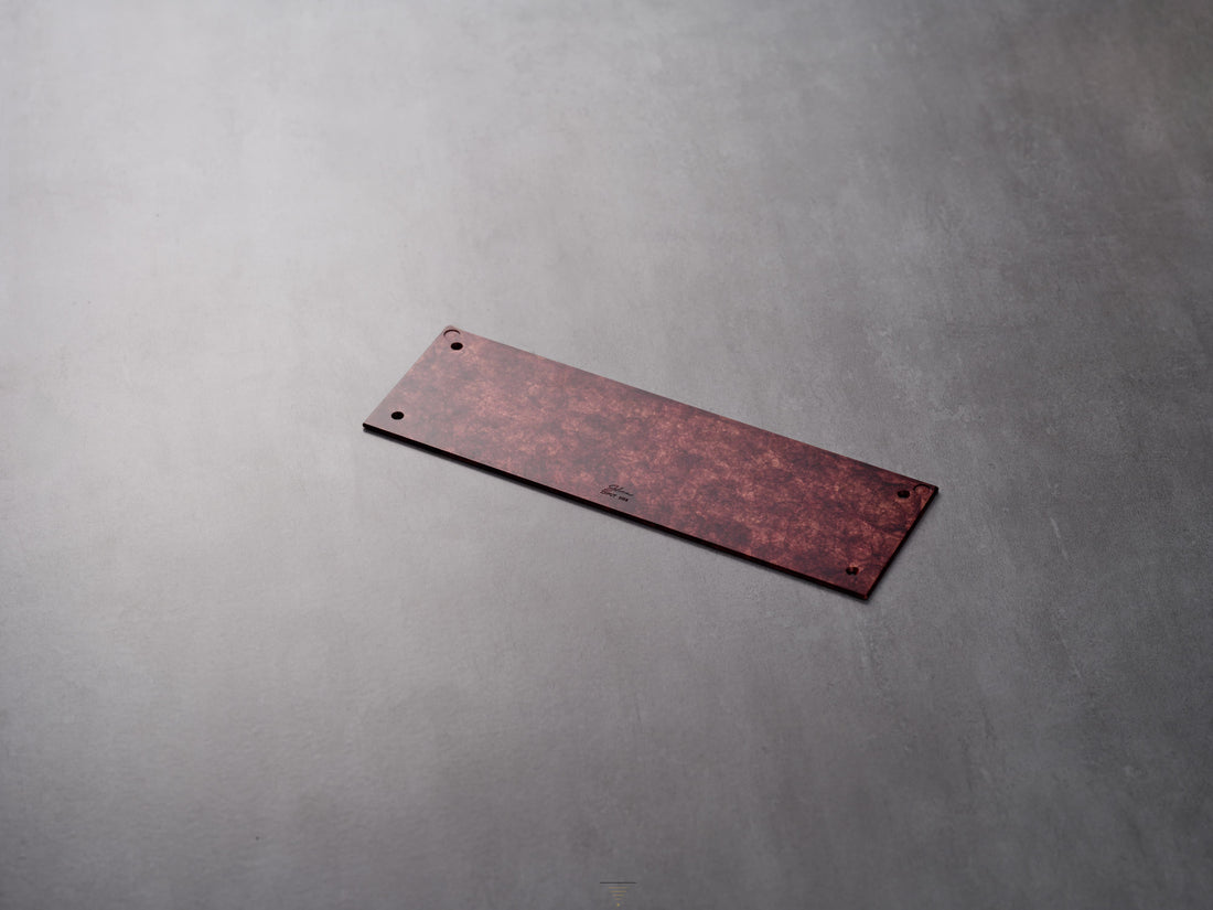 Red Patina (Force Patinated Brass)