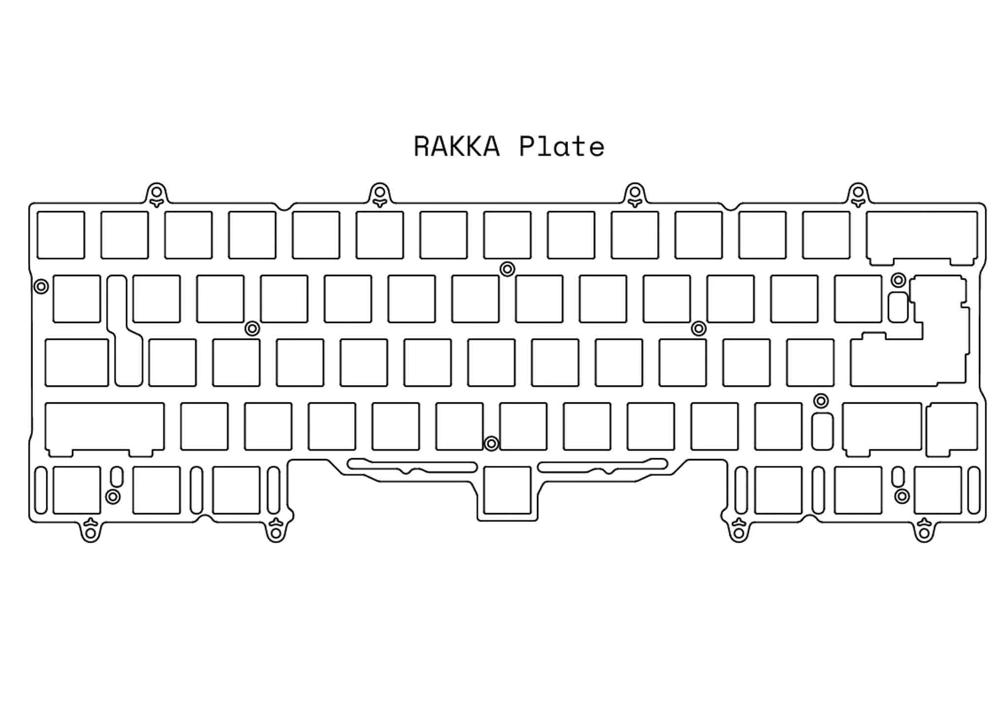 Gehirn60 Keyboard - Spare-Parts (Pre-Order)
