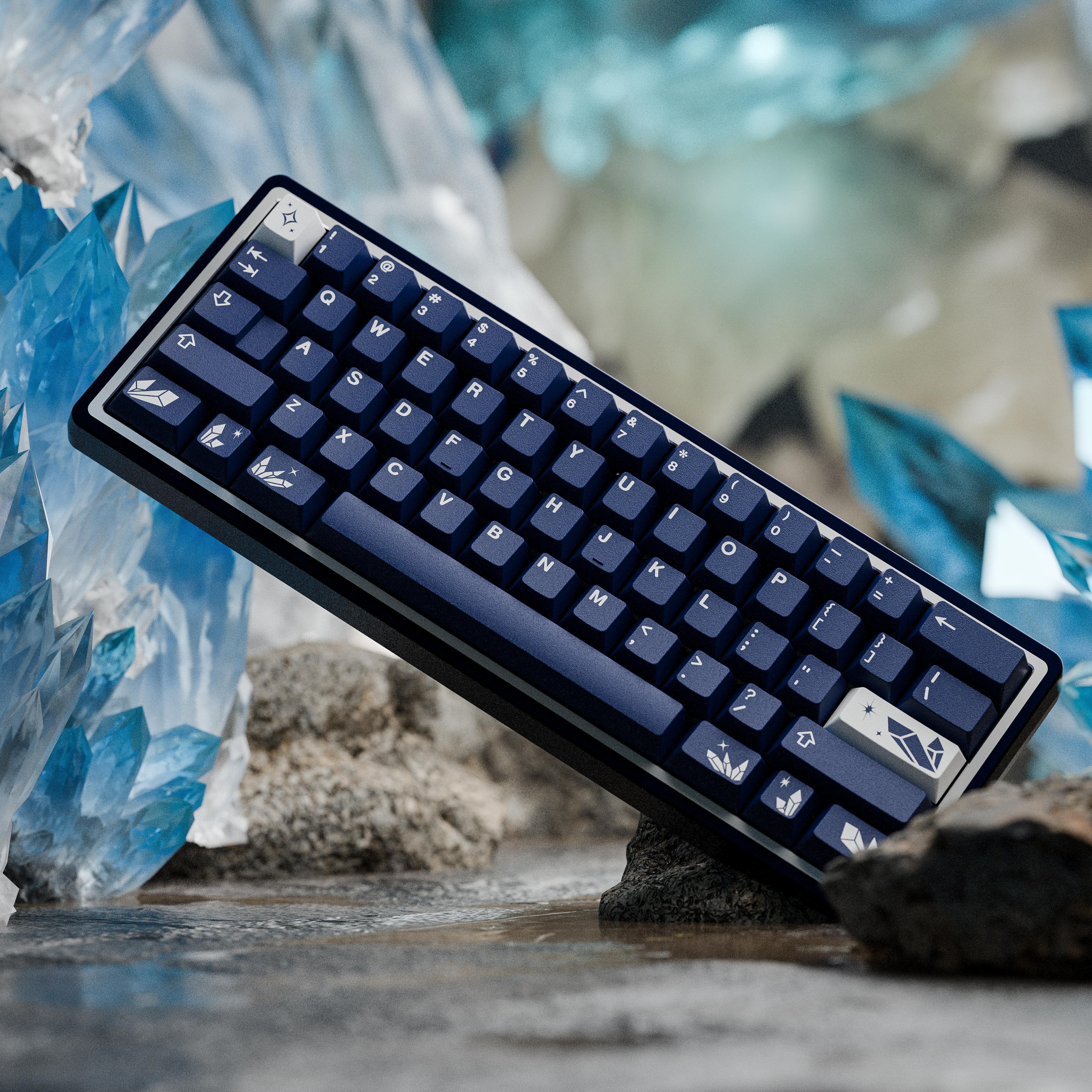 KKB Cobalt keycap set render