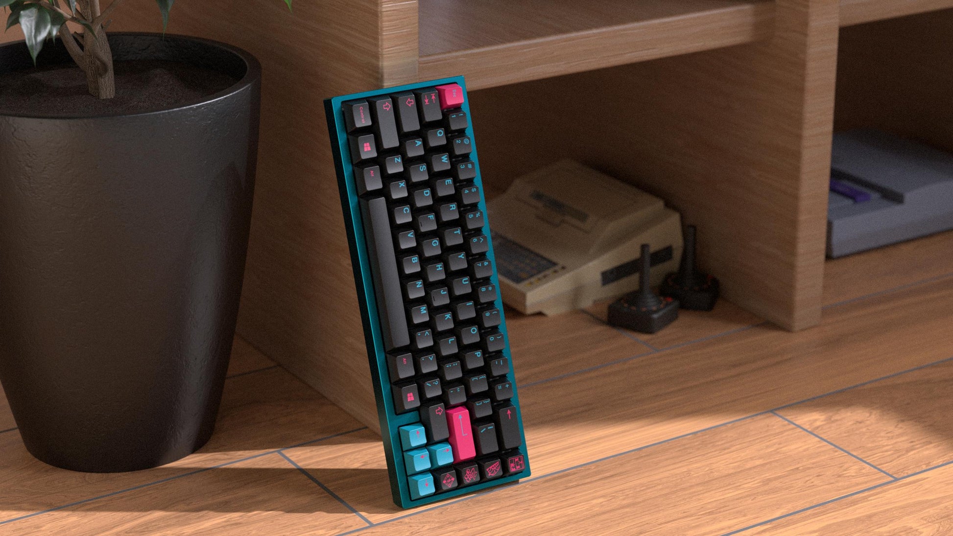 GMK Arcade keycap set render