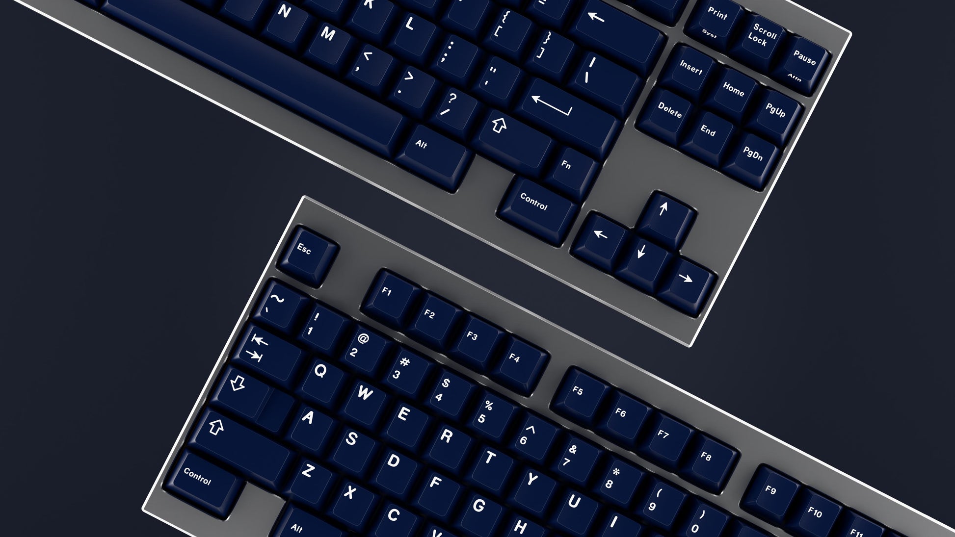 KKB Cobalt keycap set render