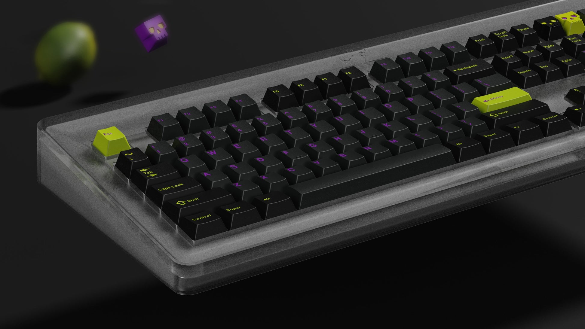 GMK Evil Lime render