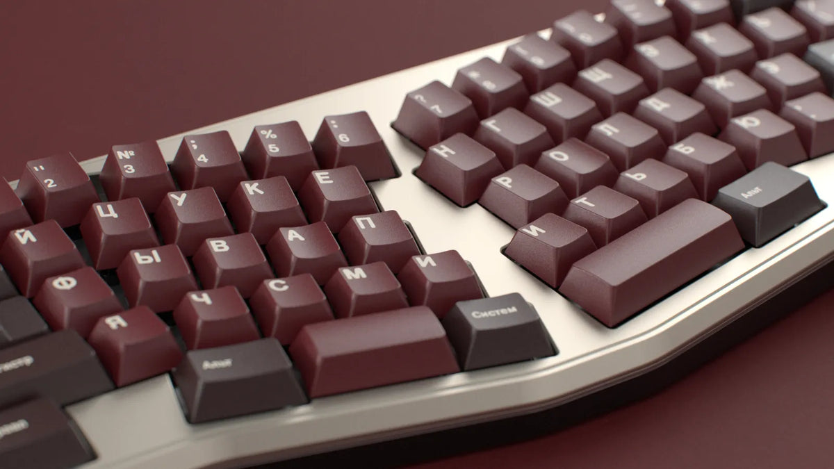 GMK CYL Varenye on Dolice close-up