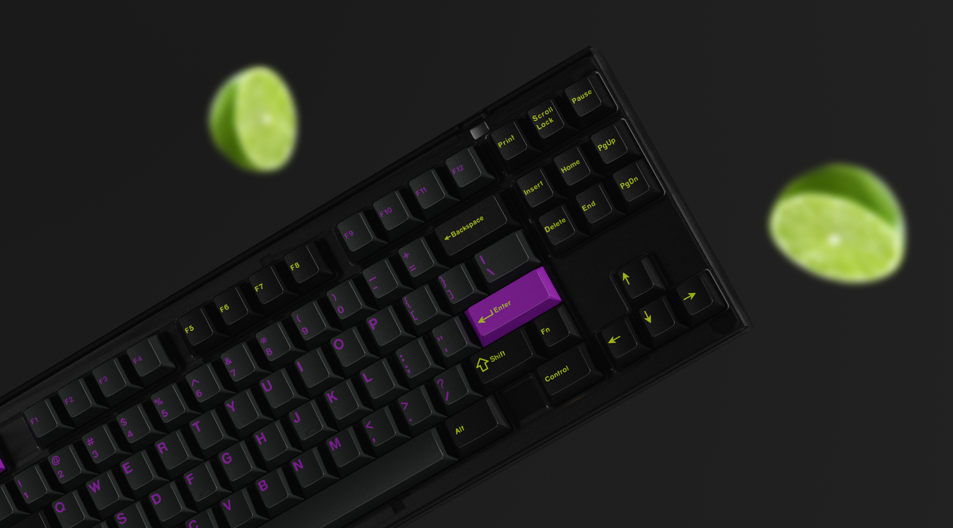 GMK Evil Lime render