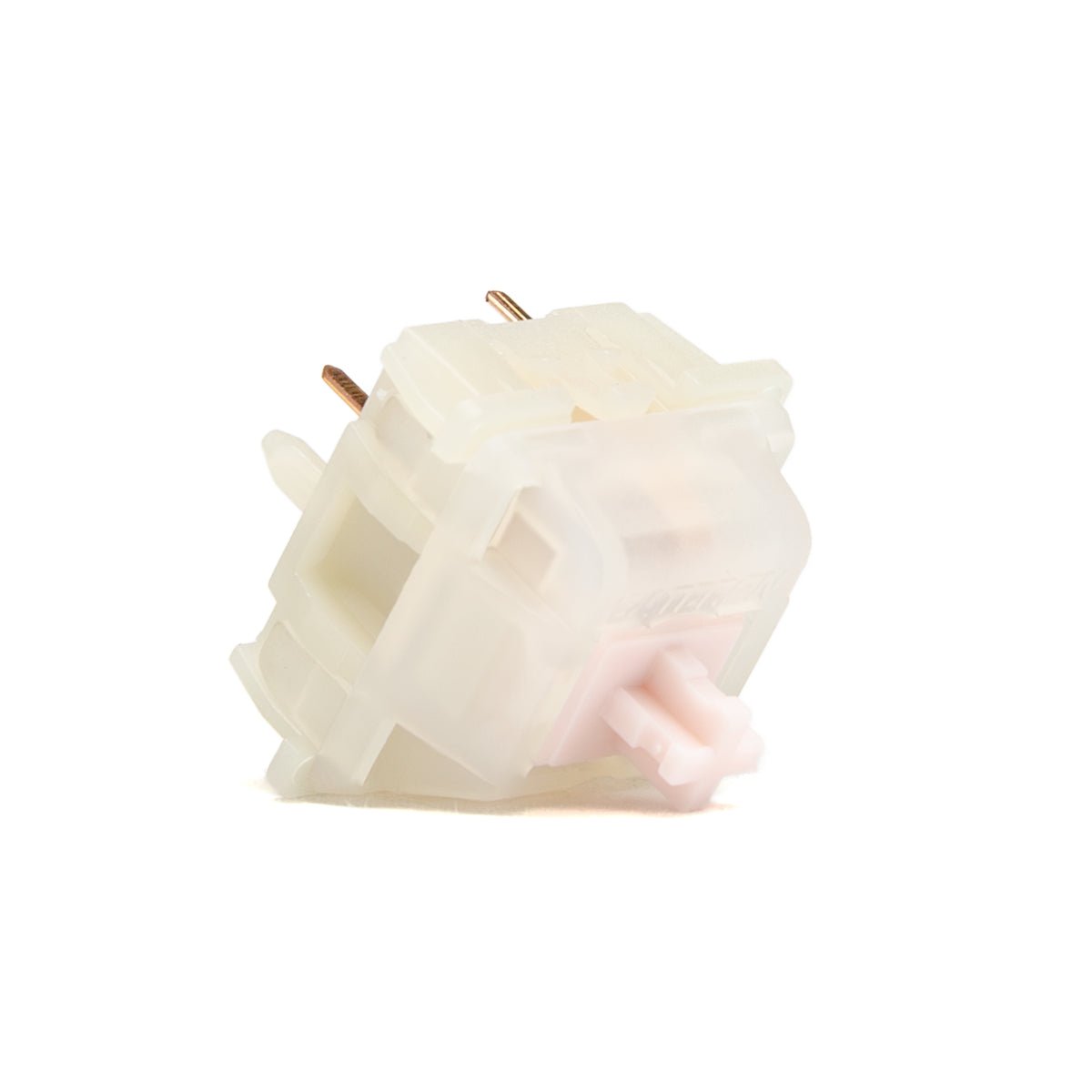 Gateron Milky Yellow Pro Pink Switch detail