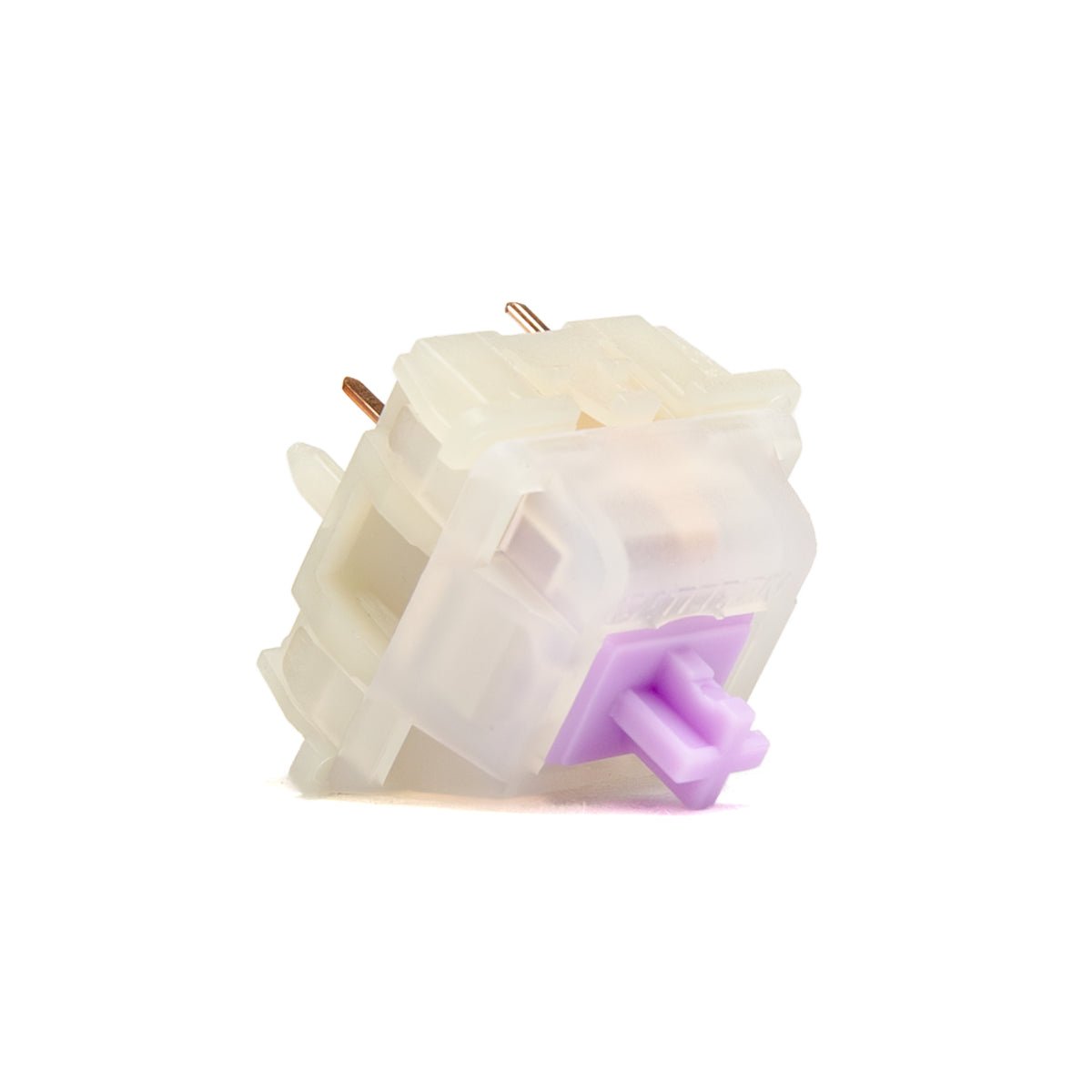 Gateron Milky Yellow Pro Light Purple Switch detail