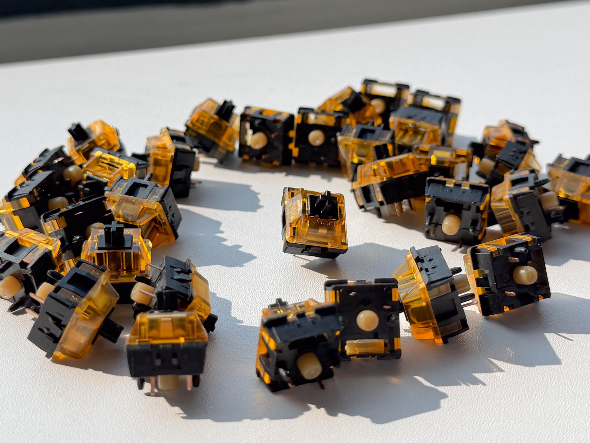 QQ x HMX PEI Bumblebee linear switch
