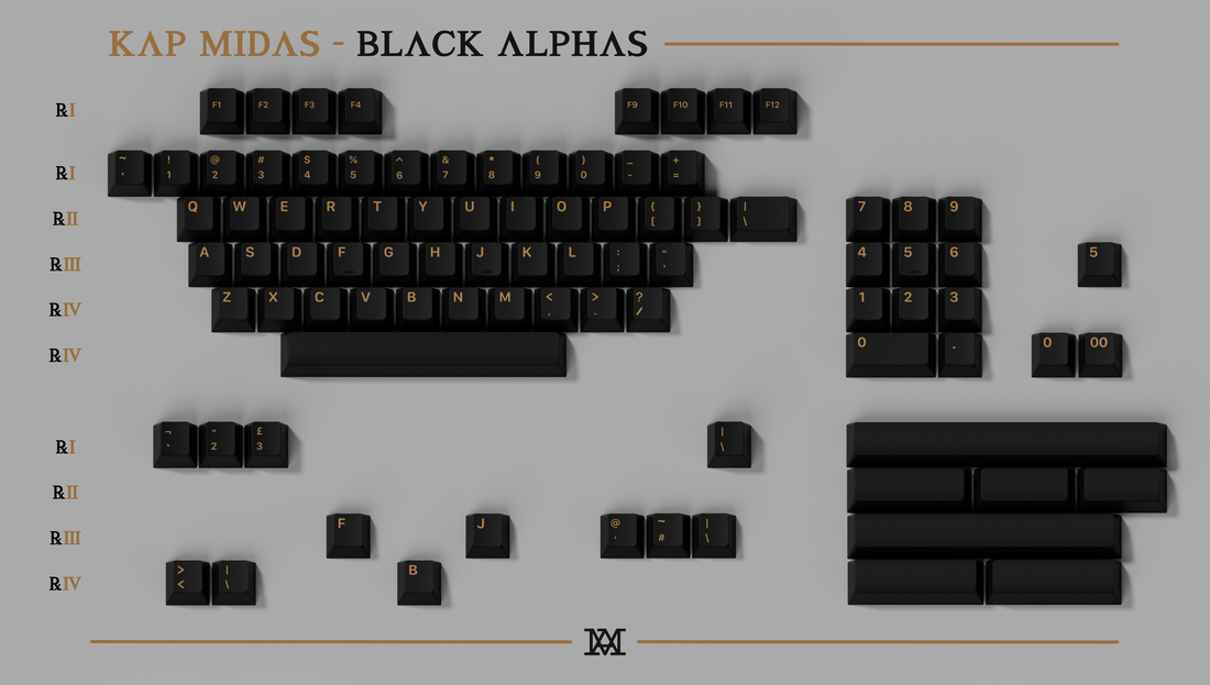 KAP Midas Keycaps
