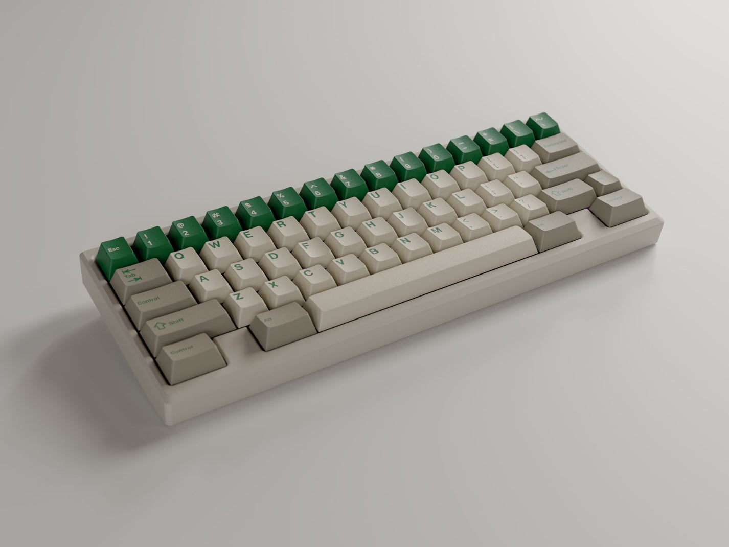 GMK CYL Green Alert Keycaps (Group-Buy)