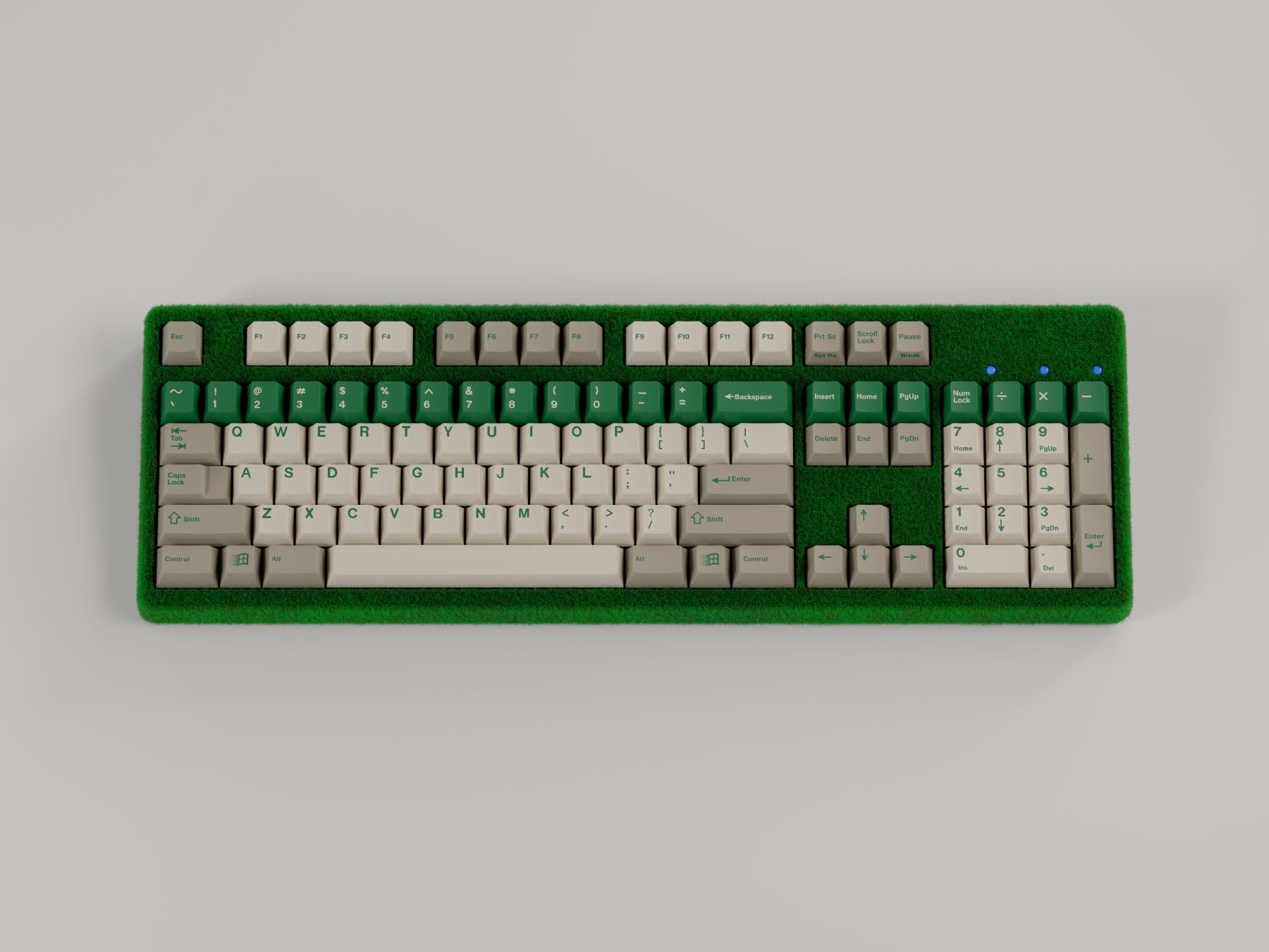 GMK CYL Green Alert Keycaps (Group-Buy)