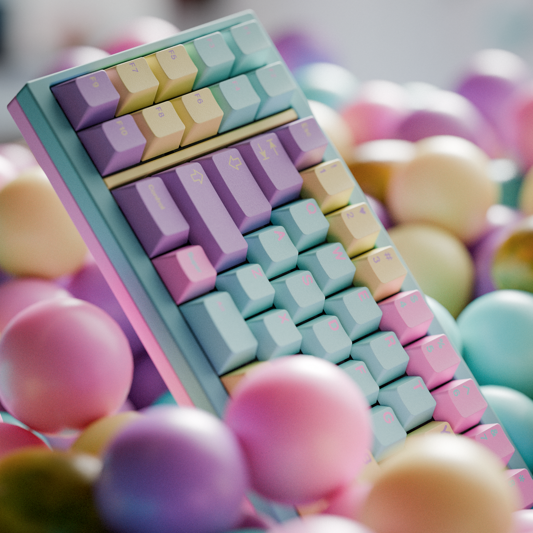 GMK DivinaPapaya Keycaps (Group-Buy)