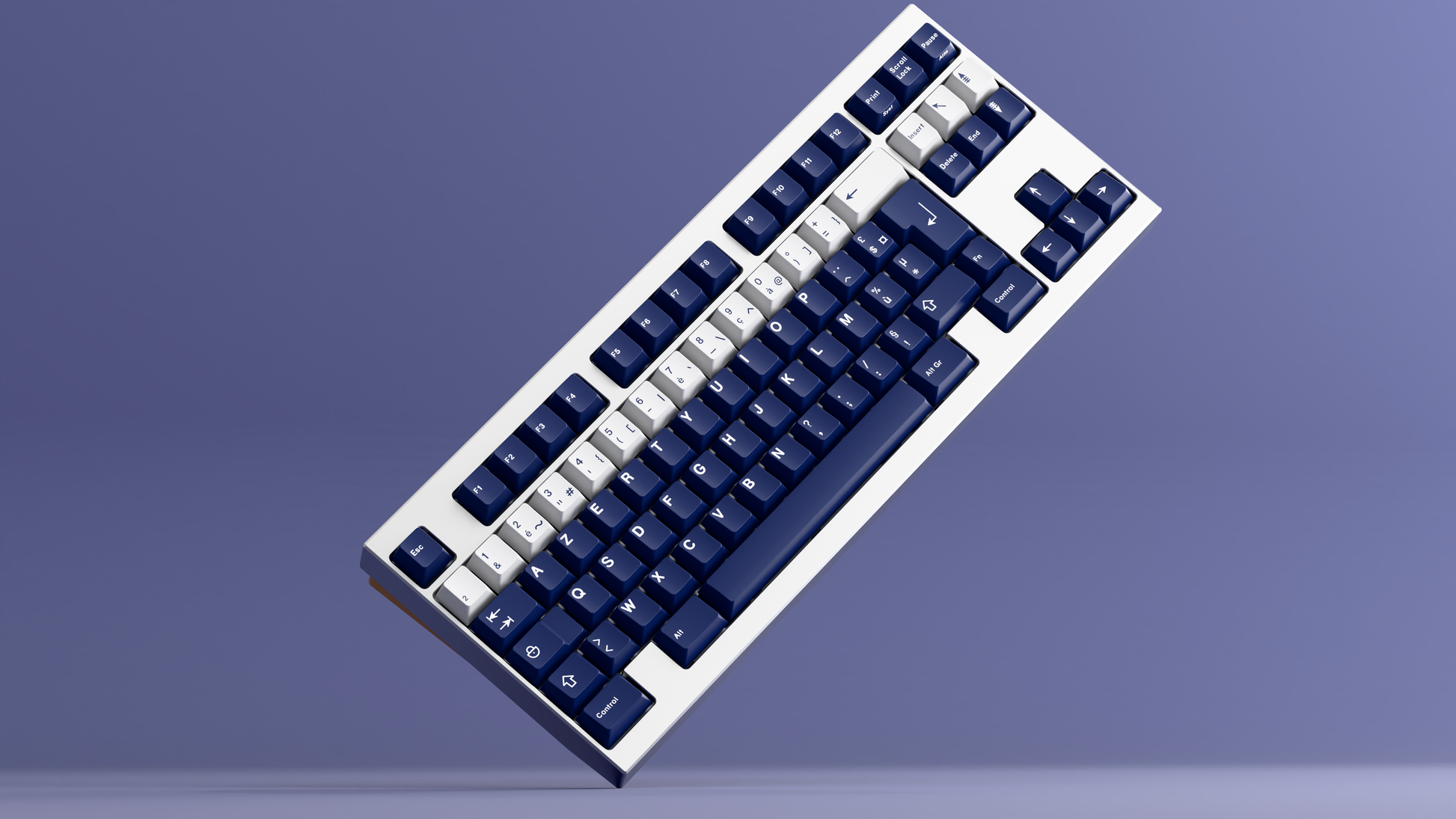 KKB Cobalt keycap set render